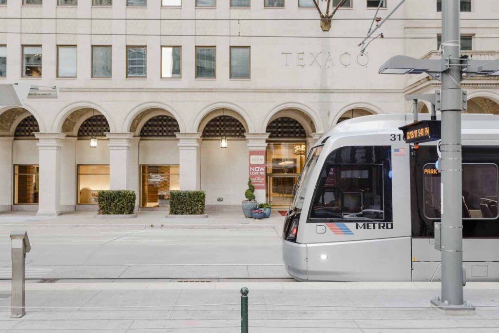 The Star, Luxury Apartment in Downtown Houston Texas; pet friendly one and two bedroom apartment homes in historic Texaco building