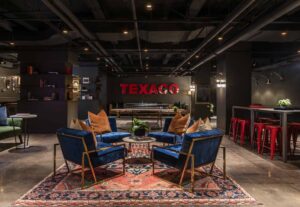 The Star, Luxury Apartment in Downtown Houston Texas; pet friendly one and two bedroom apartment homes in historic Texaco building