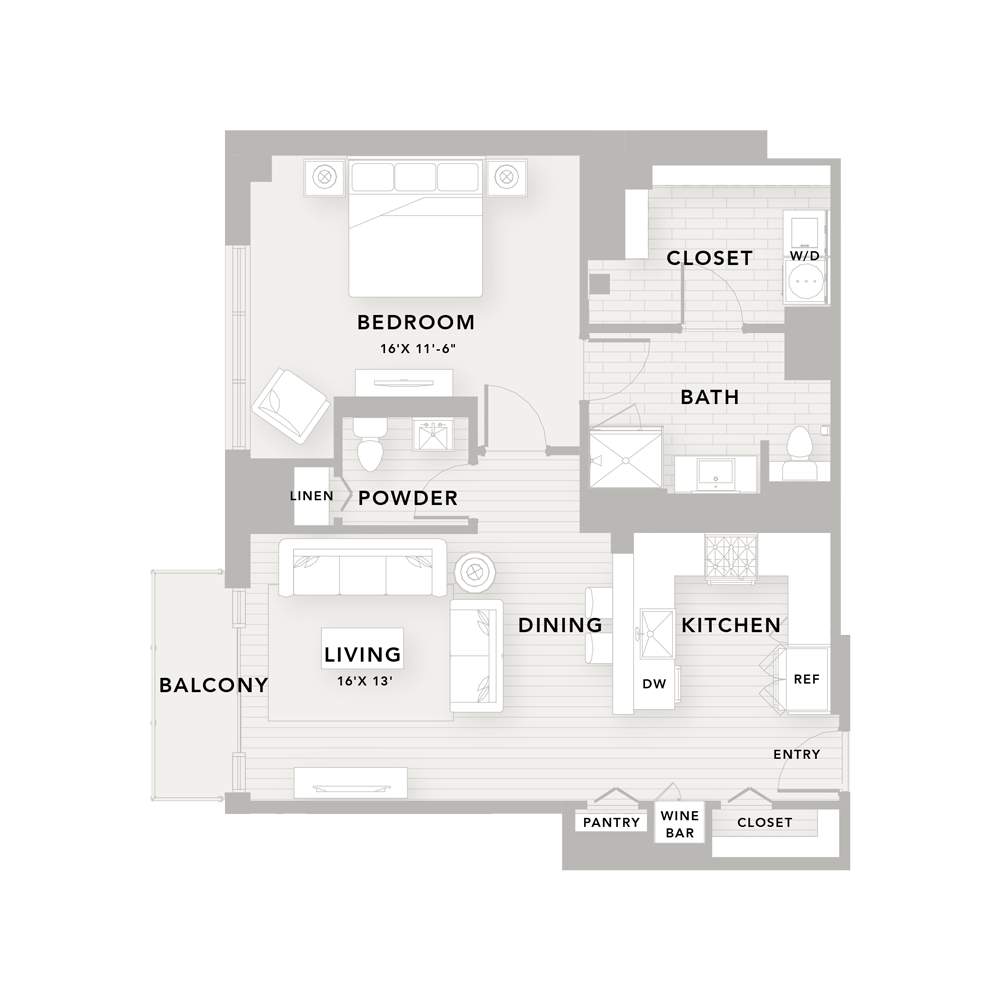 The Star, Luxury Apartment in Downtown Houston Texas; pet friendly one and two bedroom apartment homes in historic Texaco building